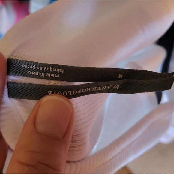 Anthropologie Jane Ribbed Long Sleeve Top - Picture 10 of 10